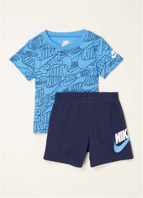 nike blauwe korte broek|Blauw Broeken .